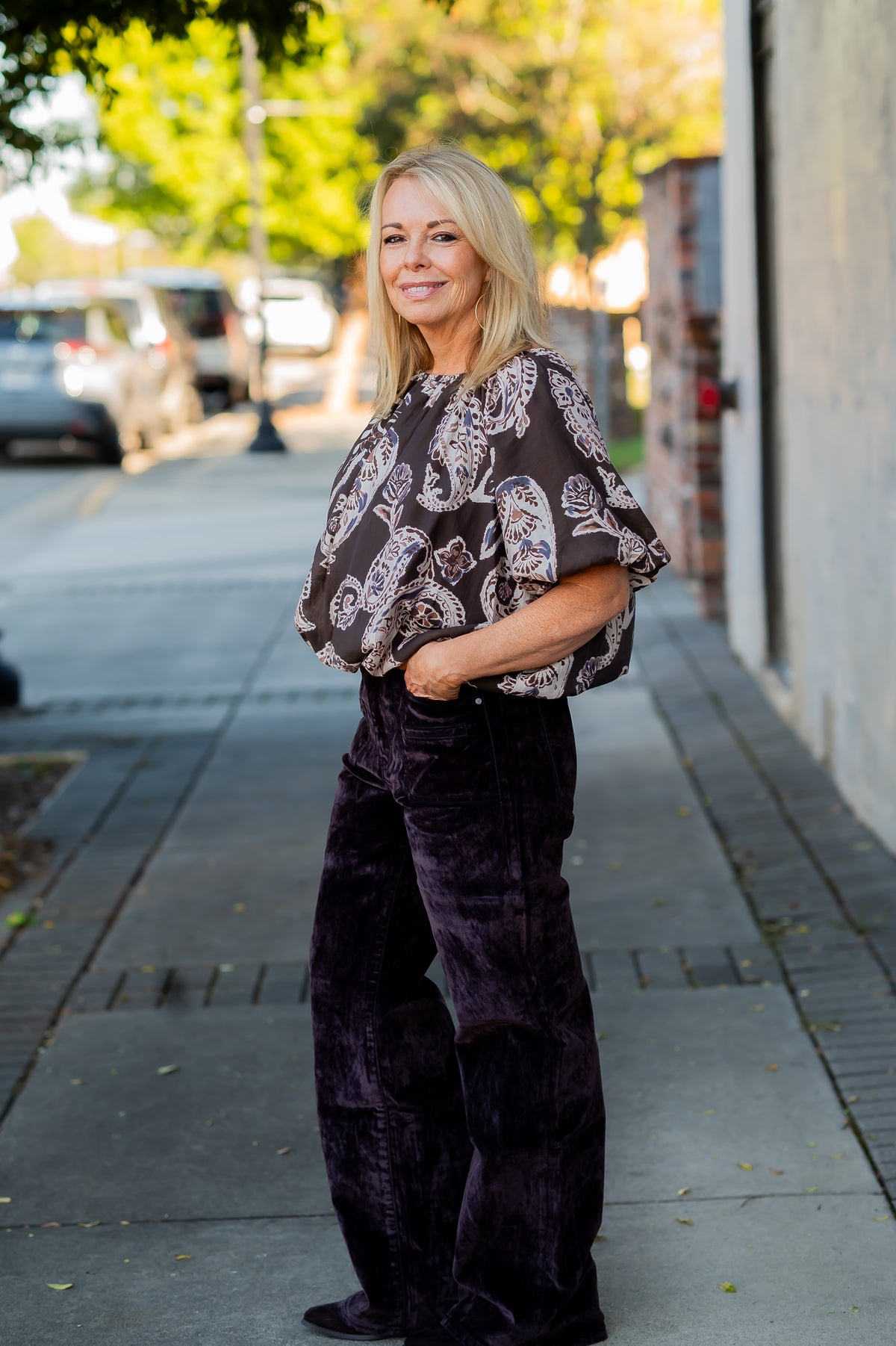 Jack Floral Bubble Top