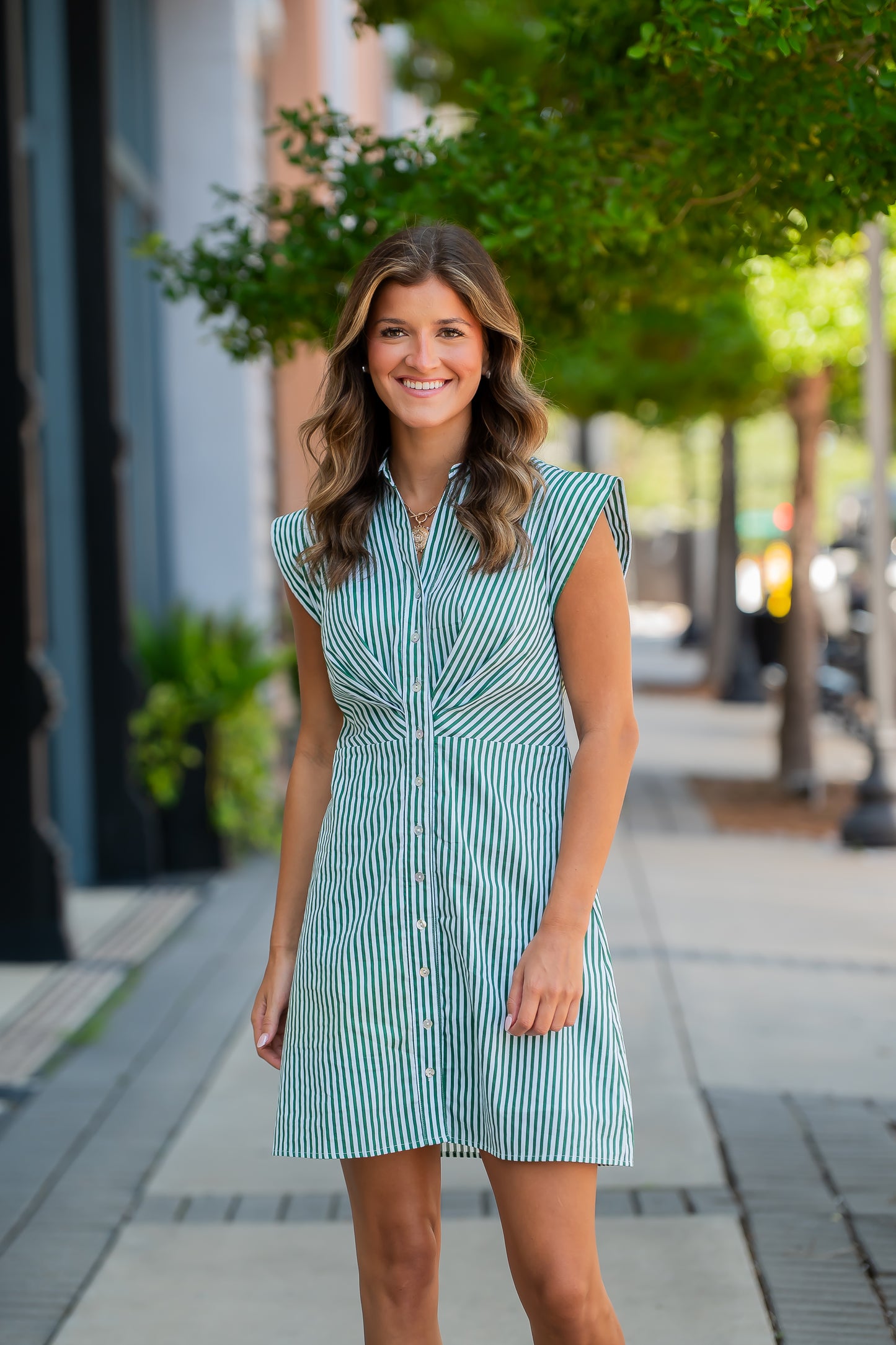 Alex Cap Sleeve Dress