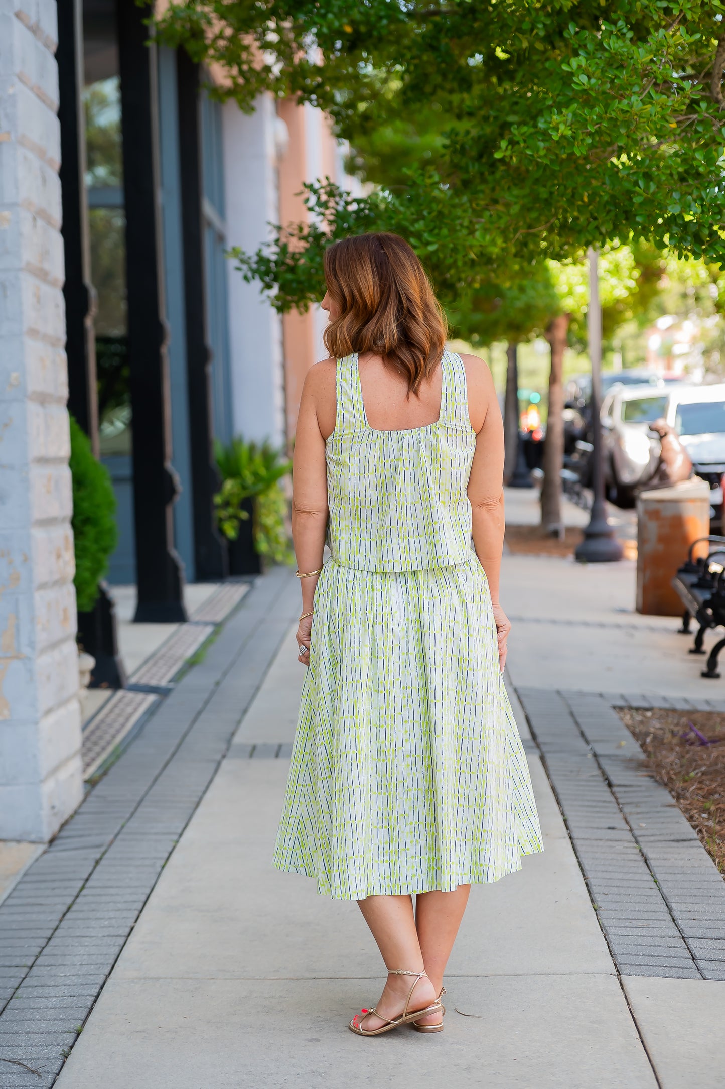 Harriet Geometric Skirt
