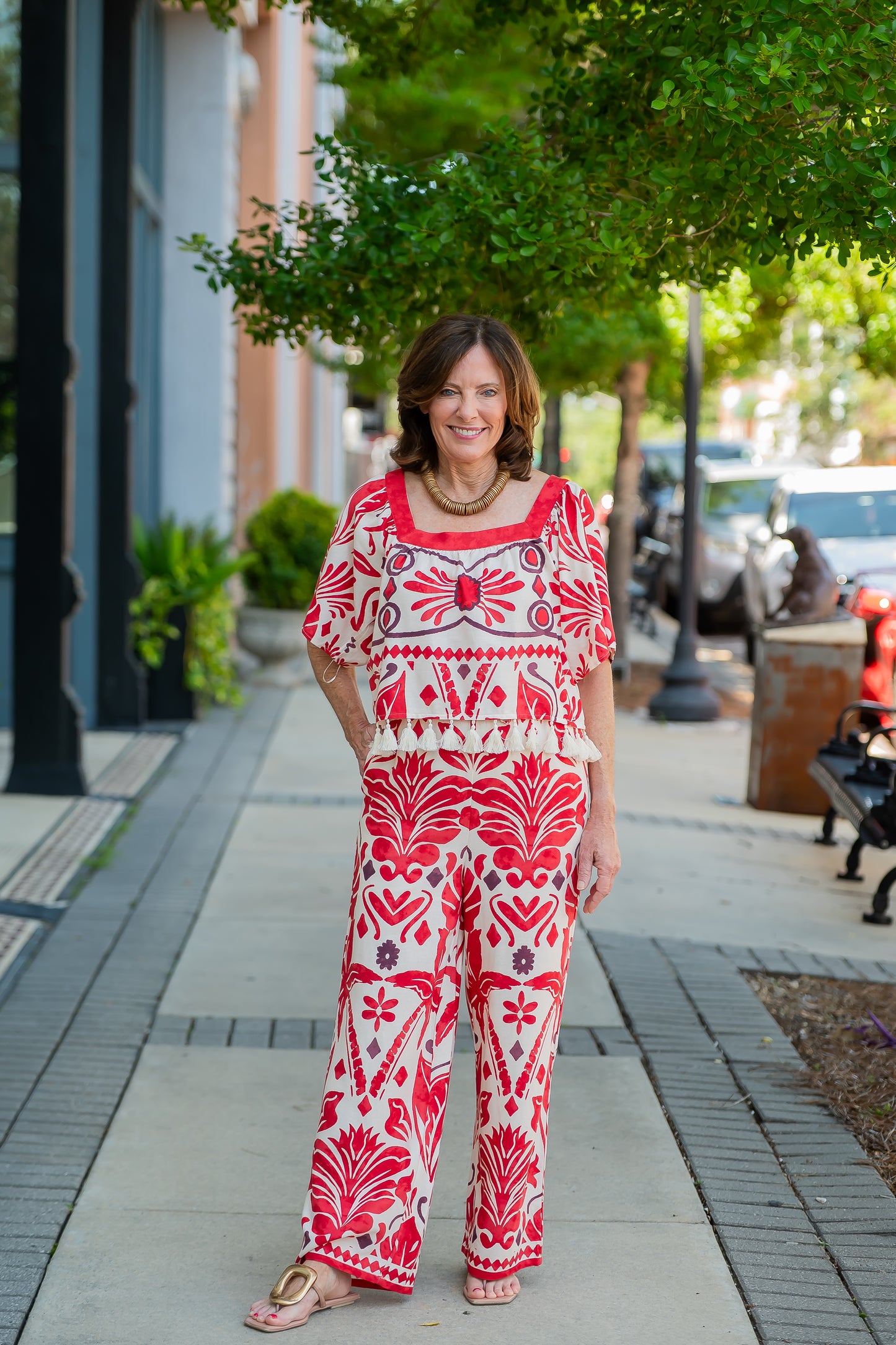 Mona Tropical Pants