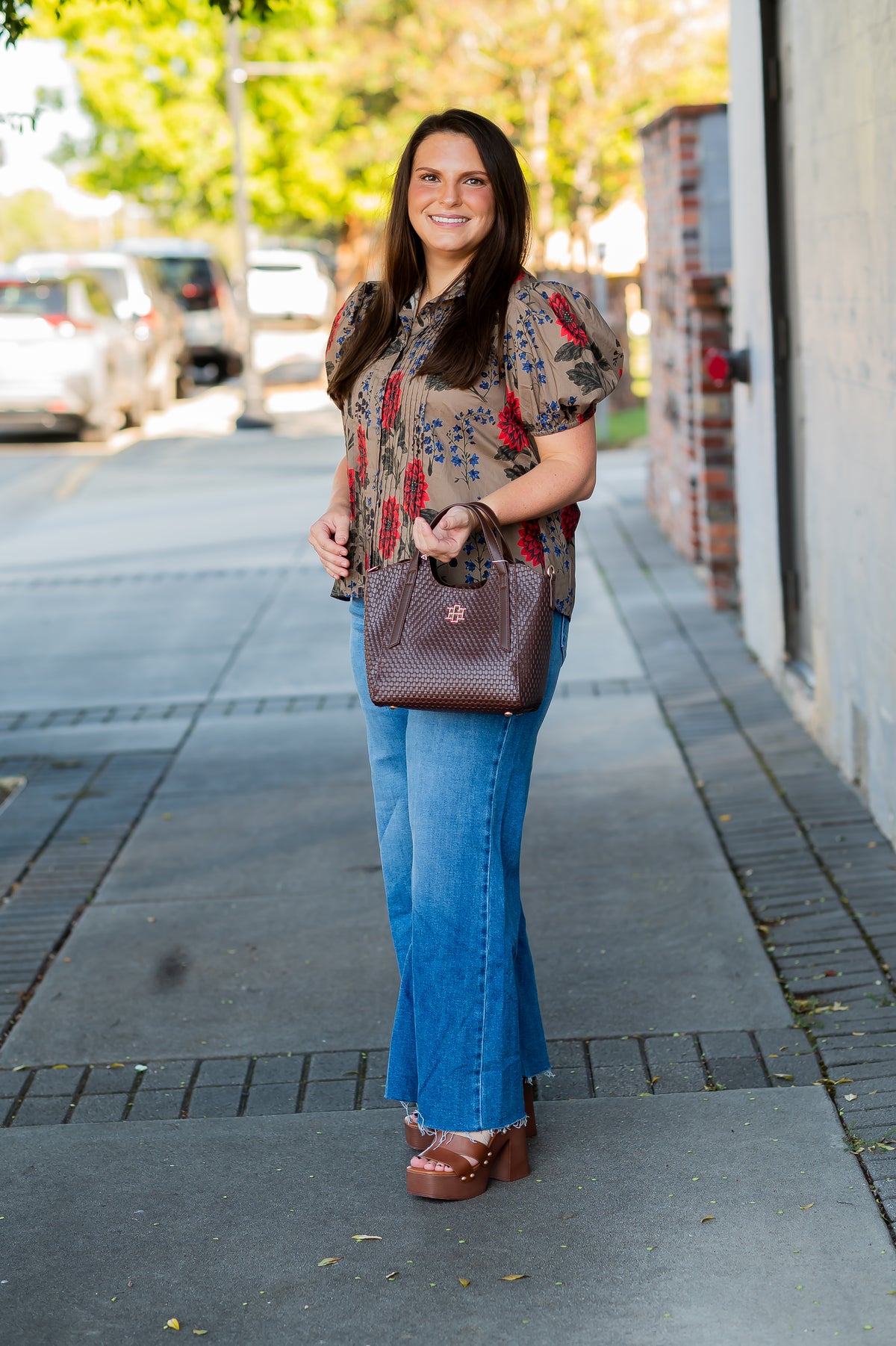 Etta Floral Top