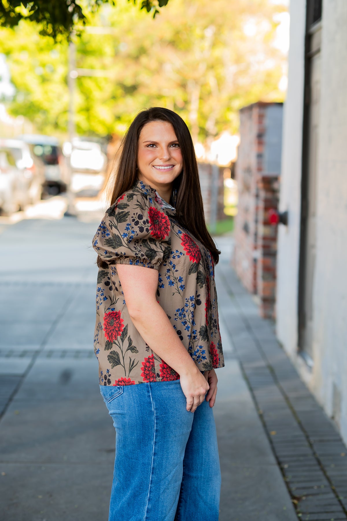 Etta Floral Top