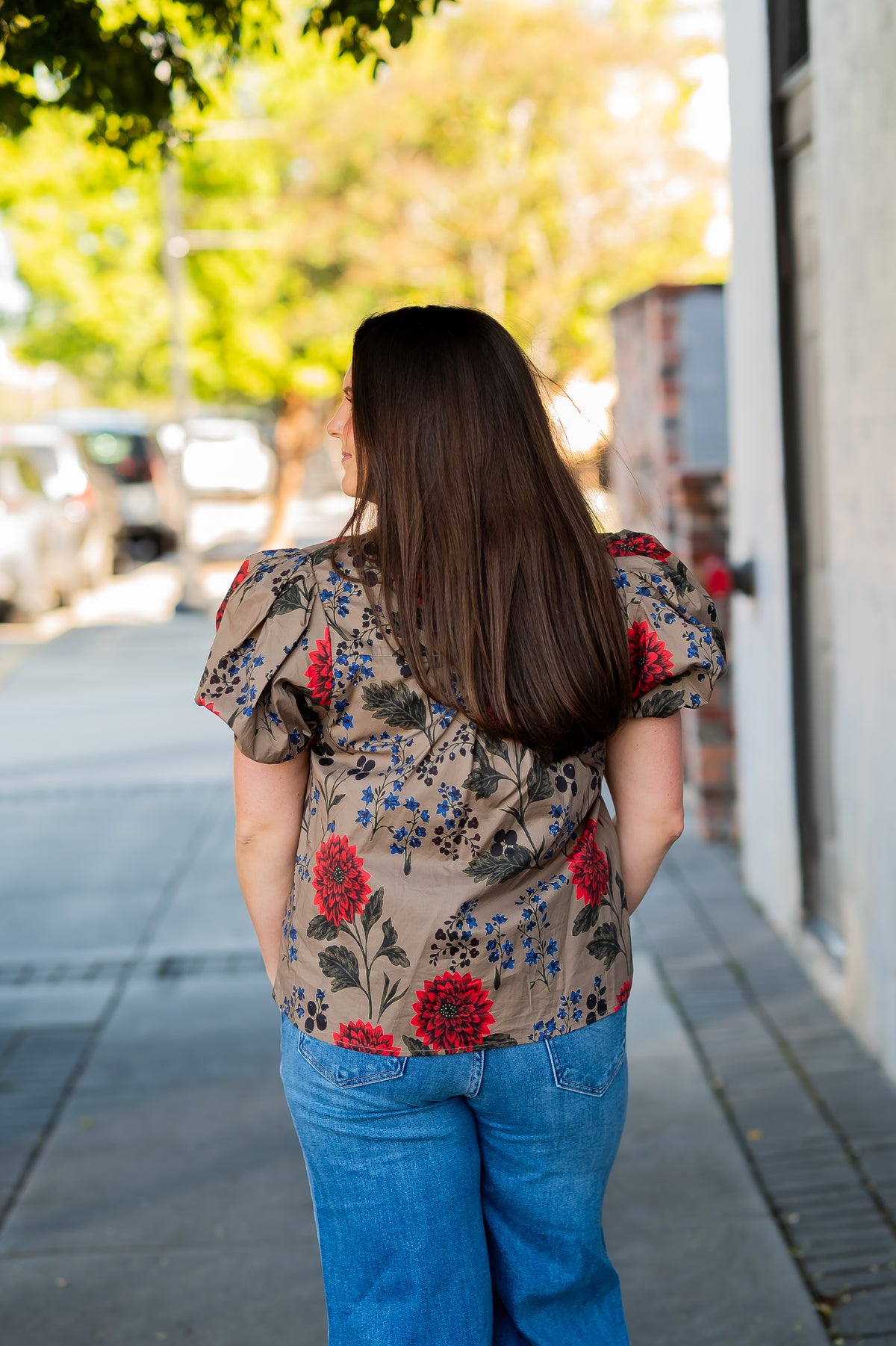 Etta Floral Top