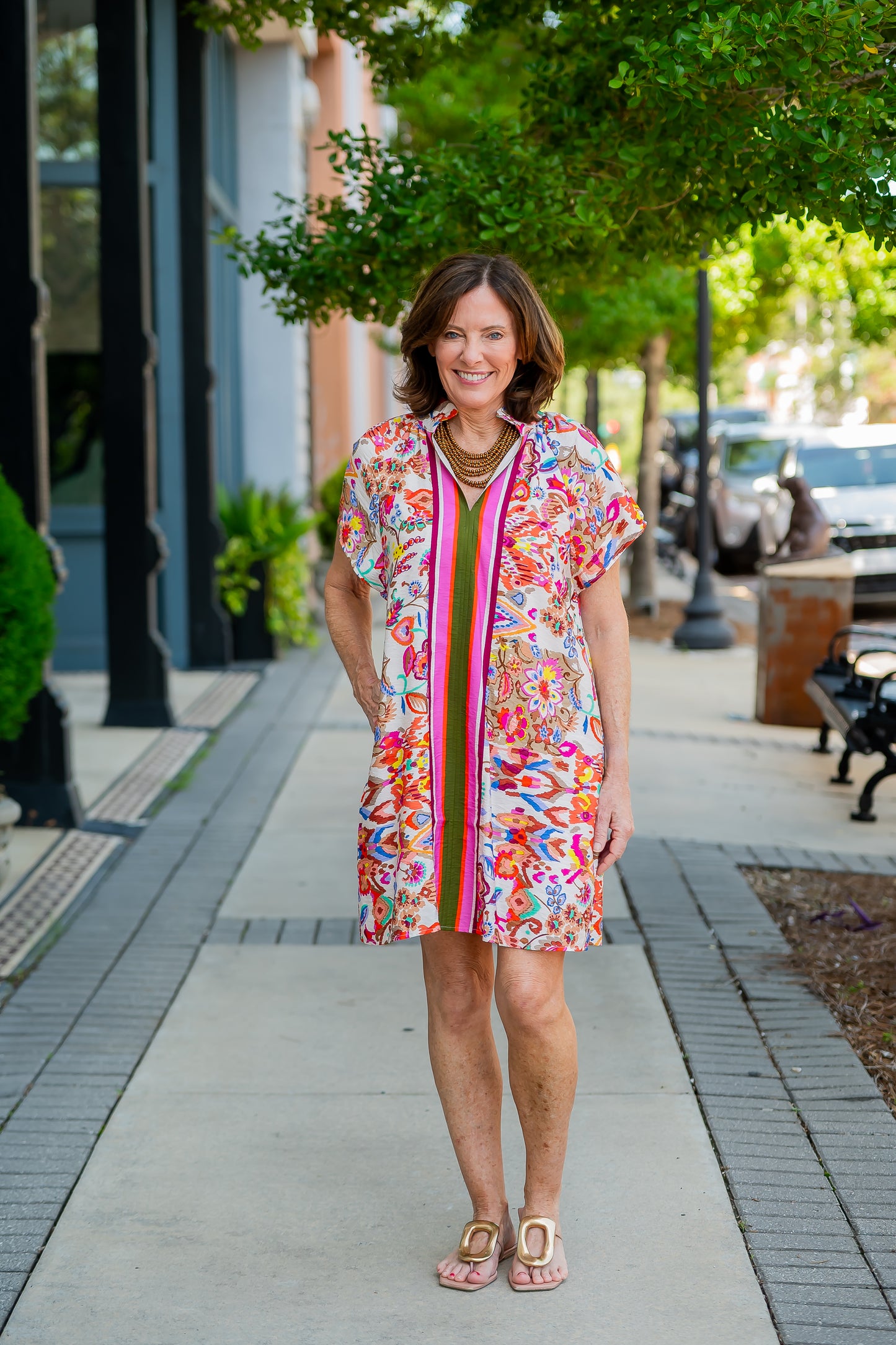 Lander Floral Dress