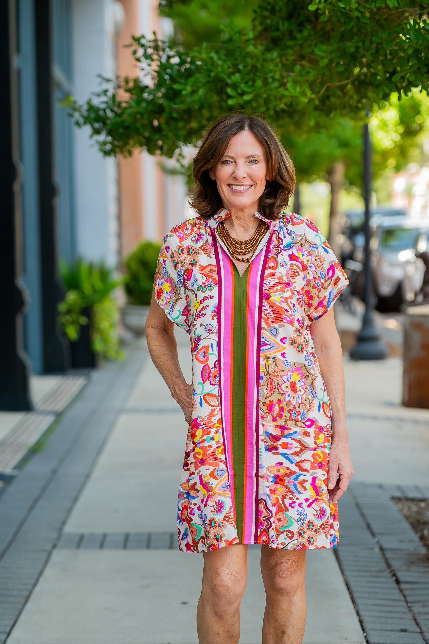 Lander Floral Dress