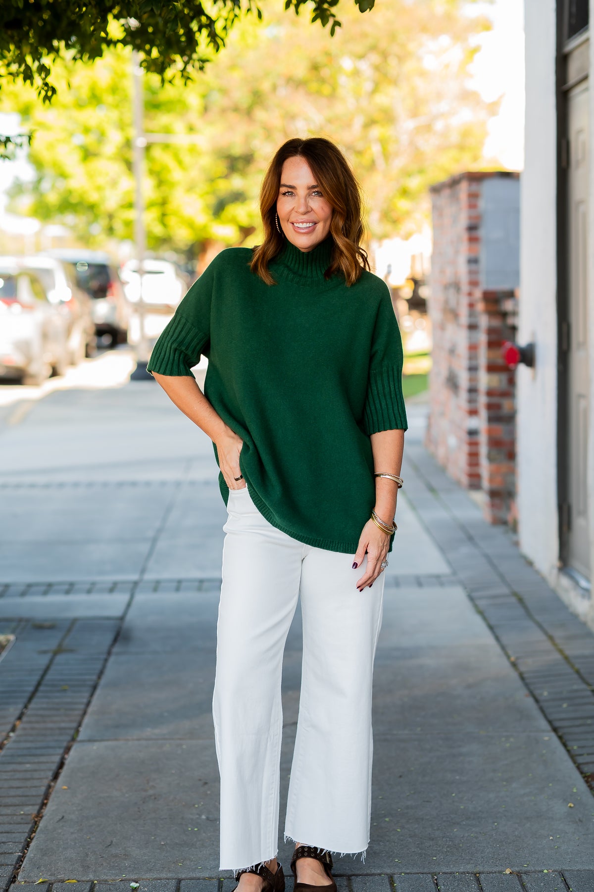 Joanie Sweater - Hunter Green
