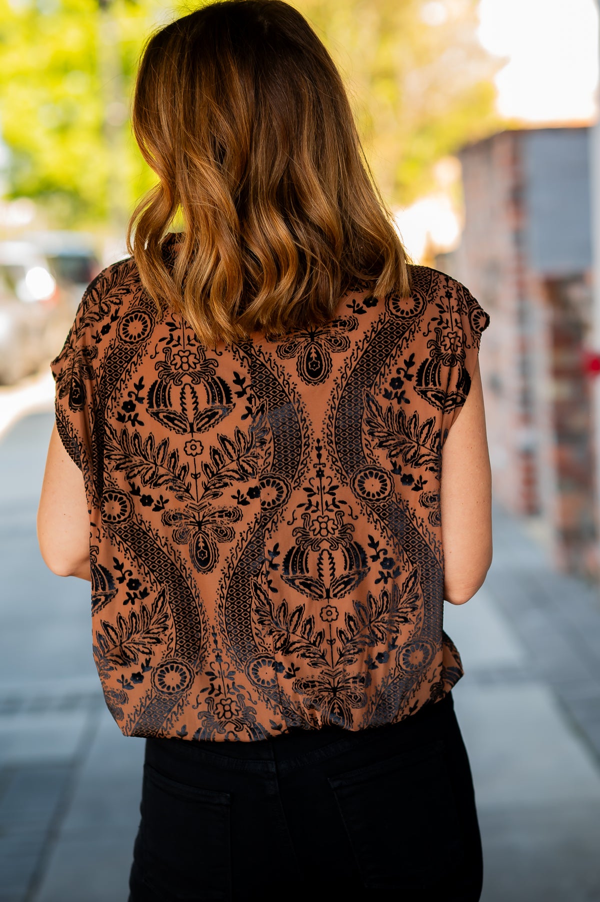 Coraline Velvet Top