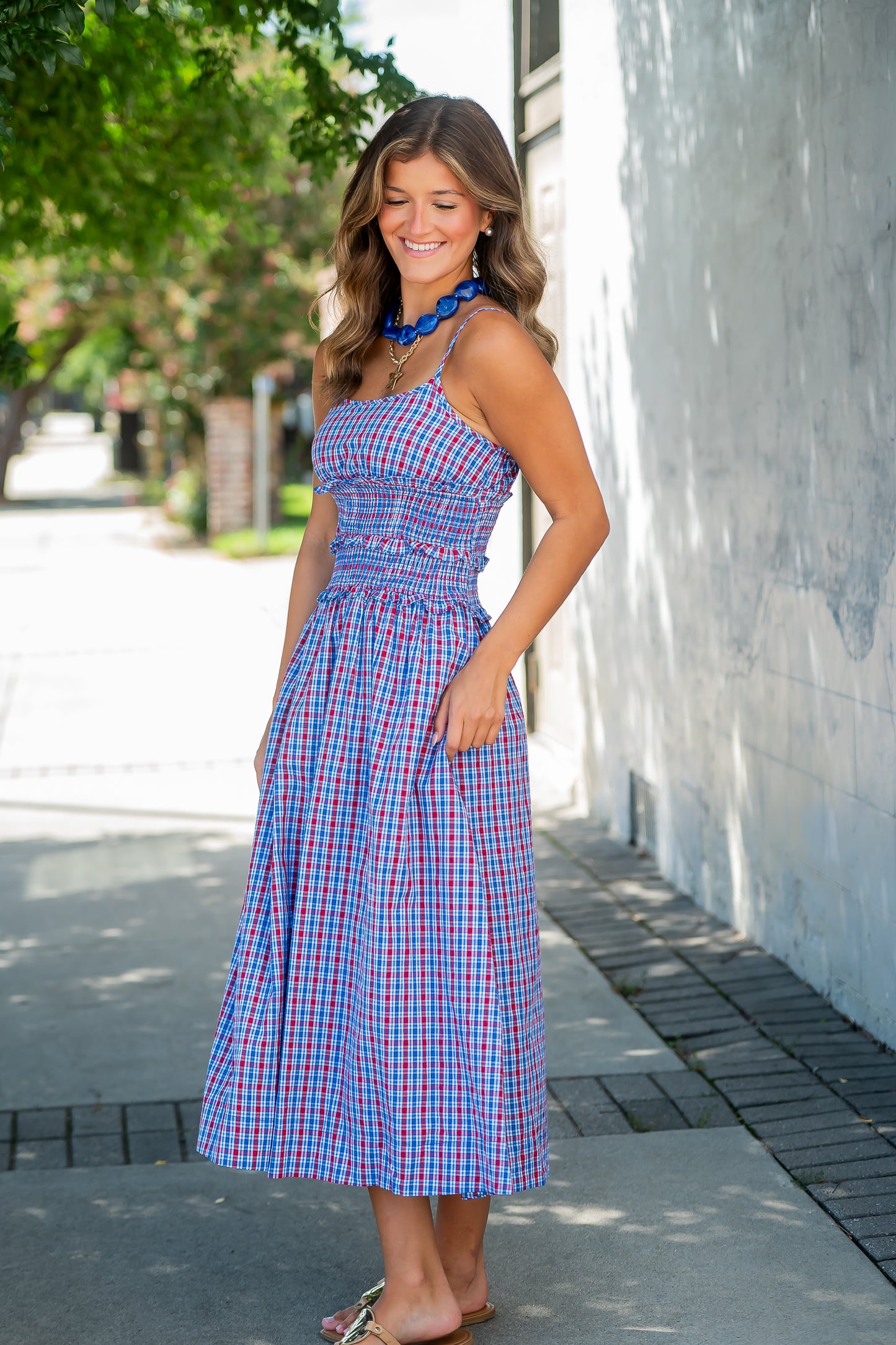 Jude Gingham Dress