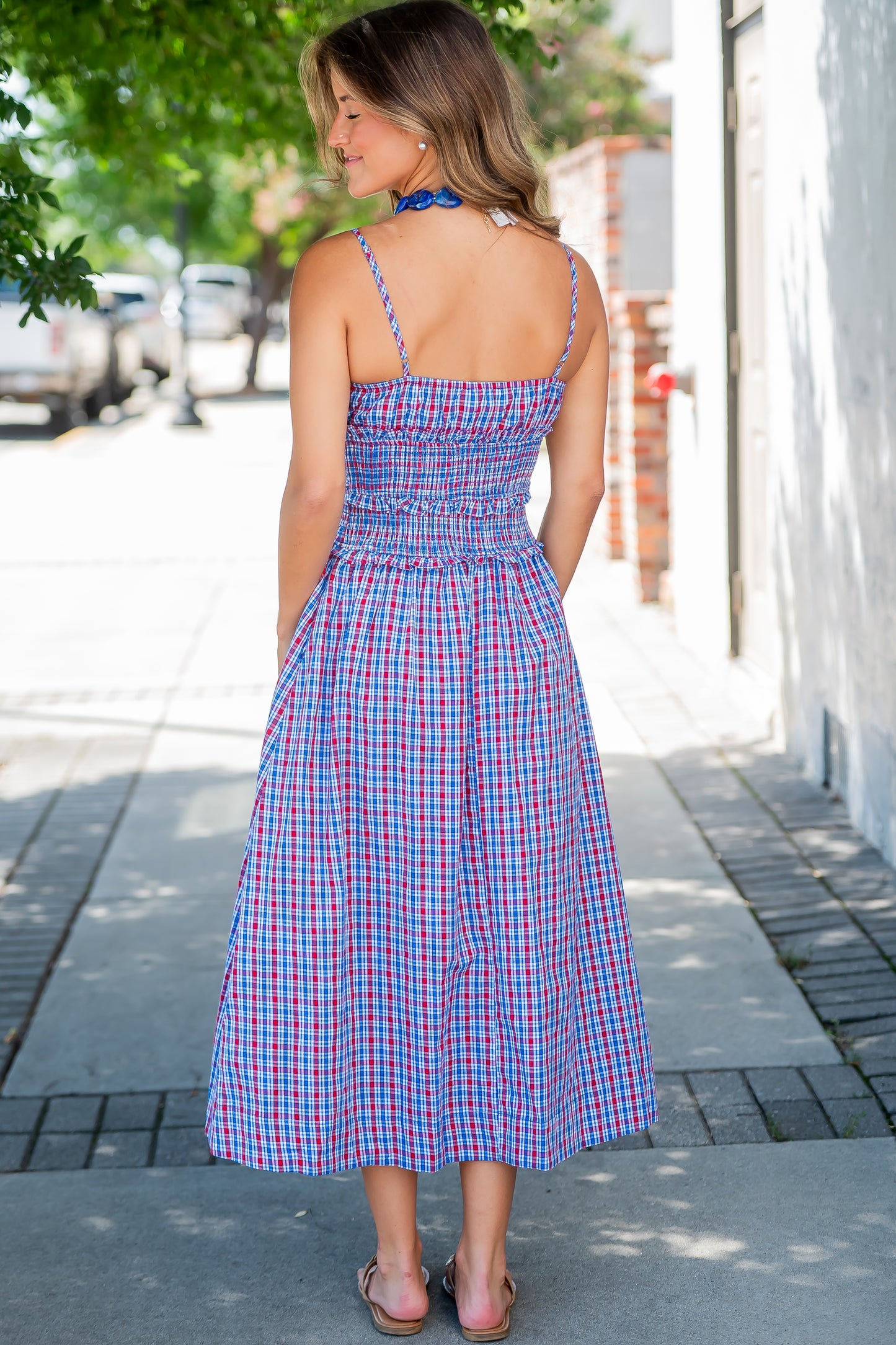Jude Gingham Dress