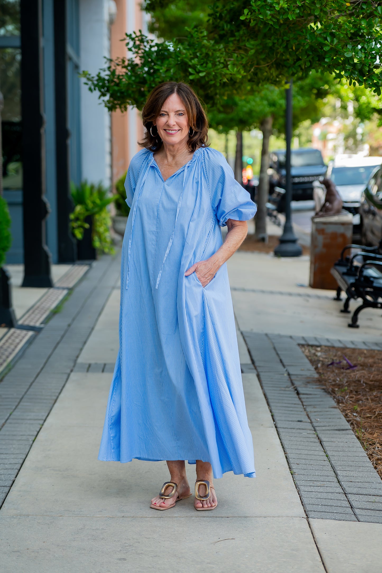 Hollis Striped Dress