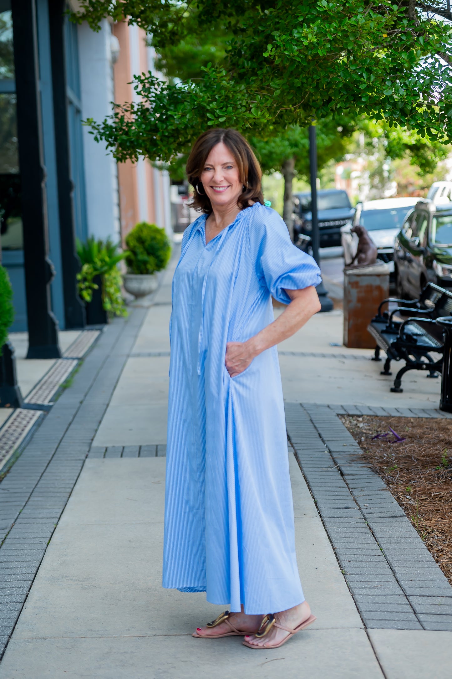 Hollis Striped Dress
