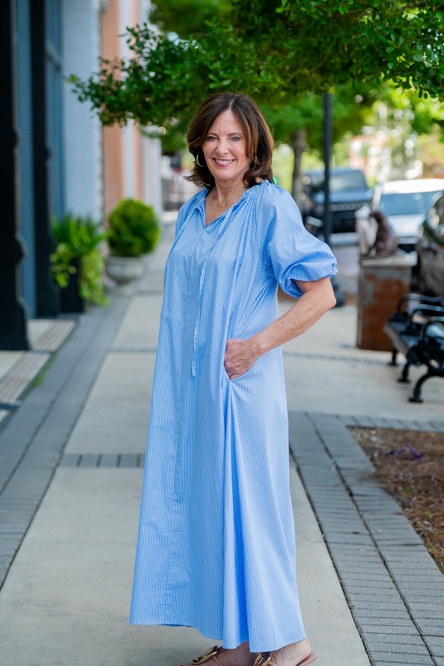Hollis Striped Dress