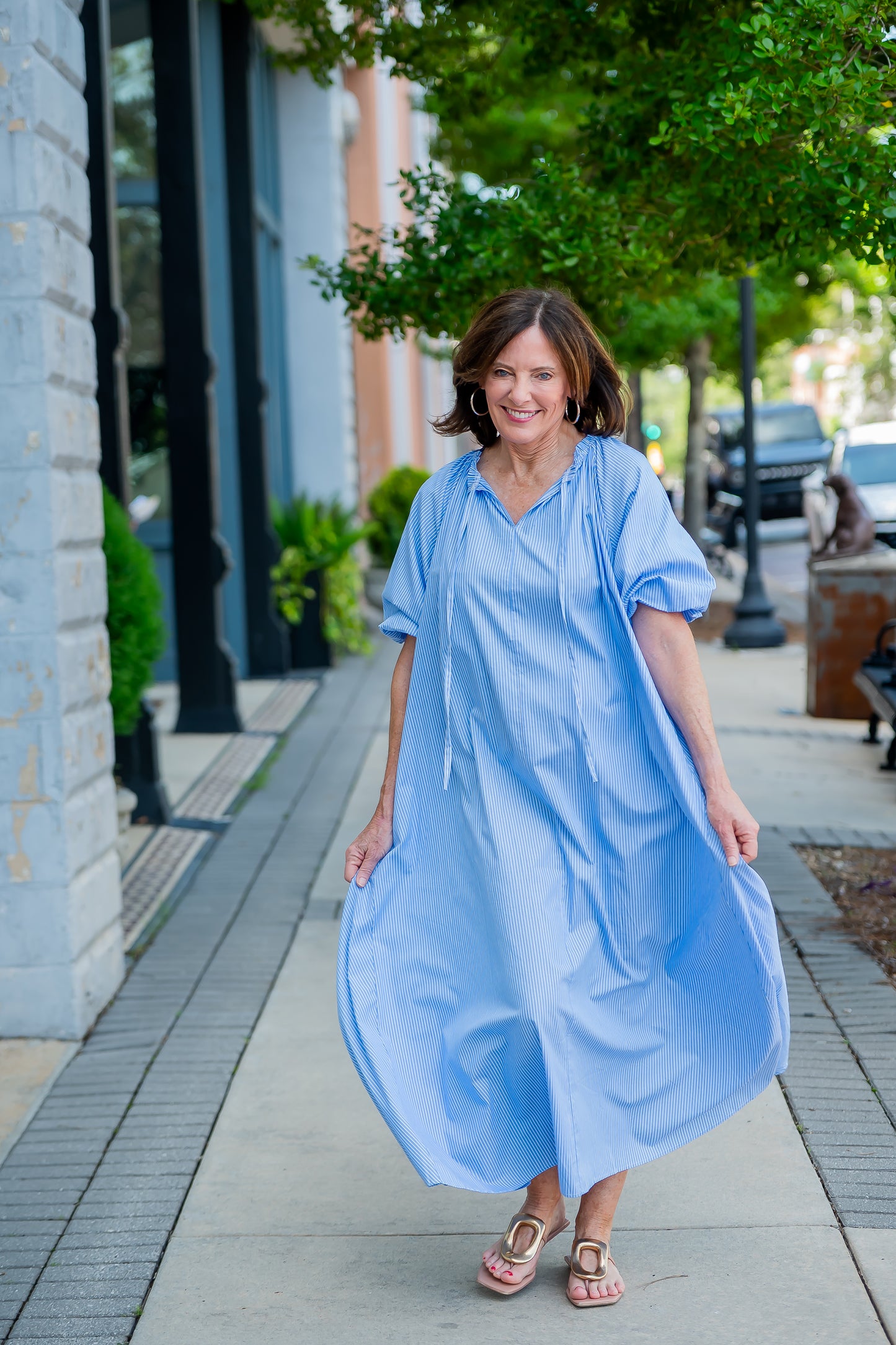 Hollis Striped Dress