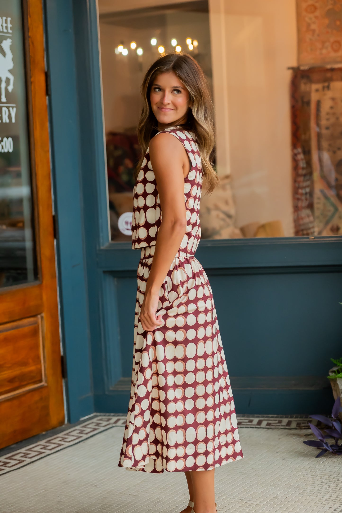 Carolyn Geometric Top