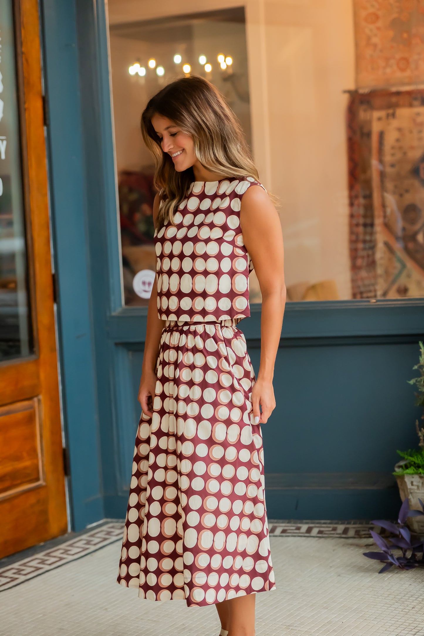 Carolyn Geometric Top