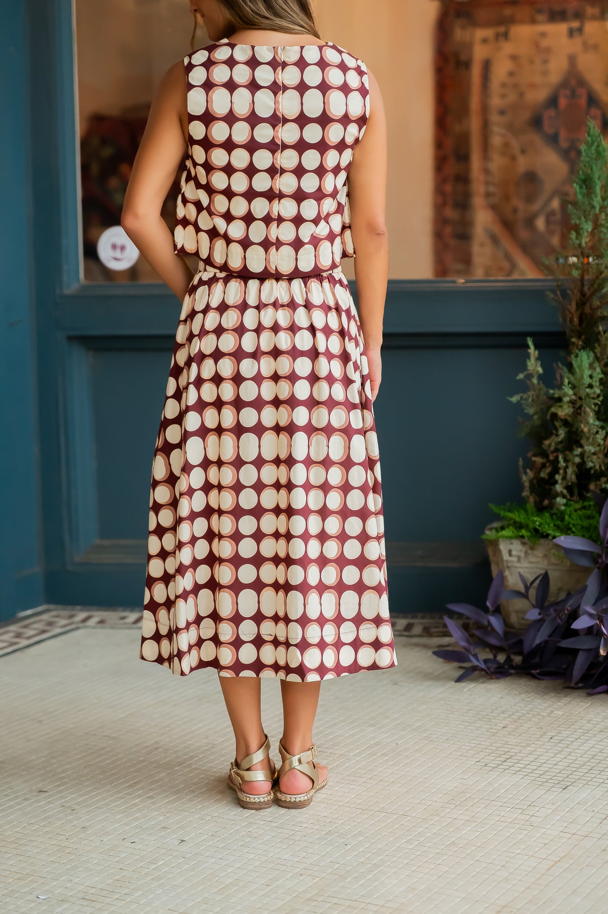 Carolyn Geometric Skirt