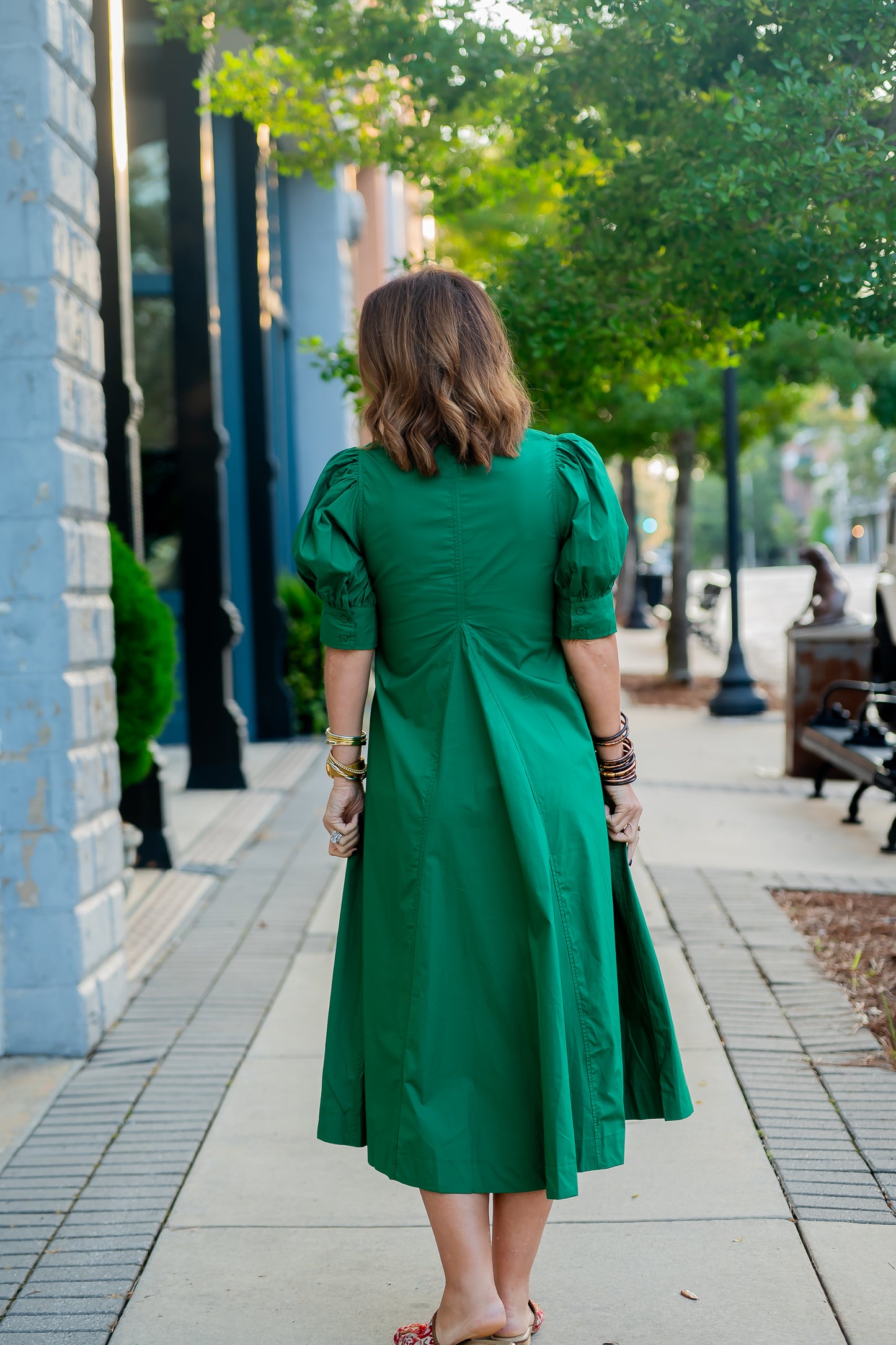 Evie Green Dress