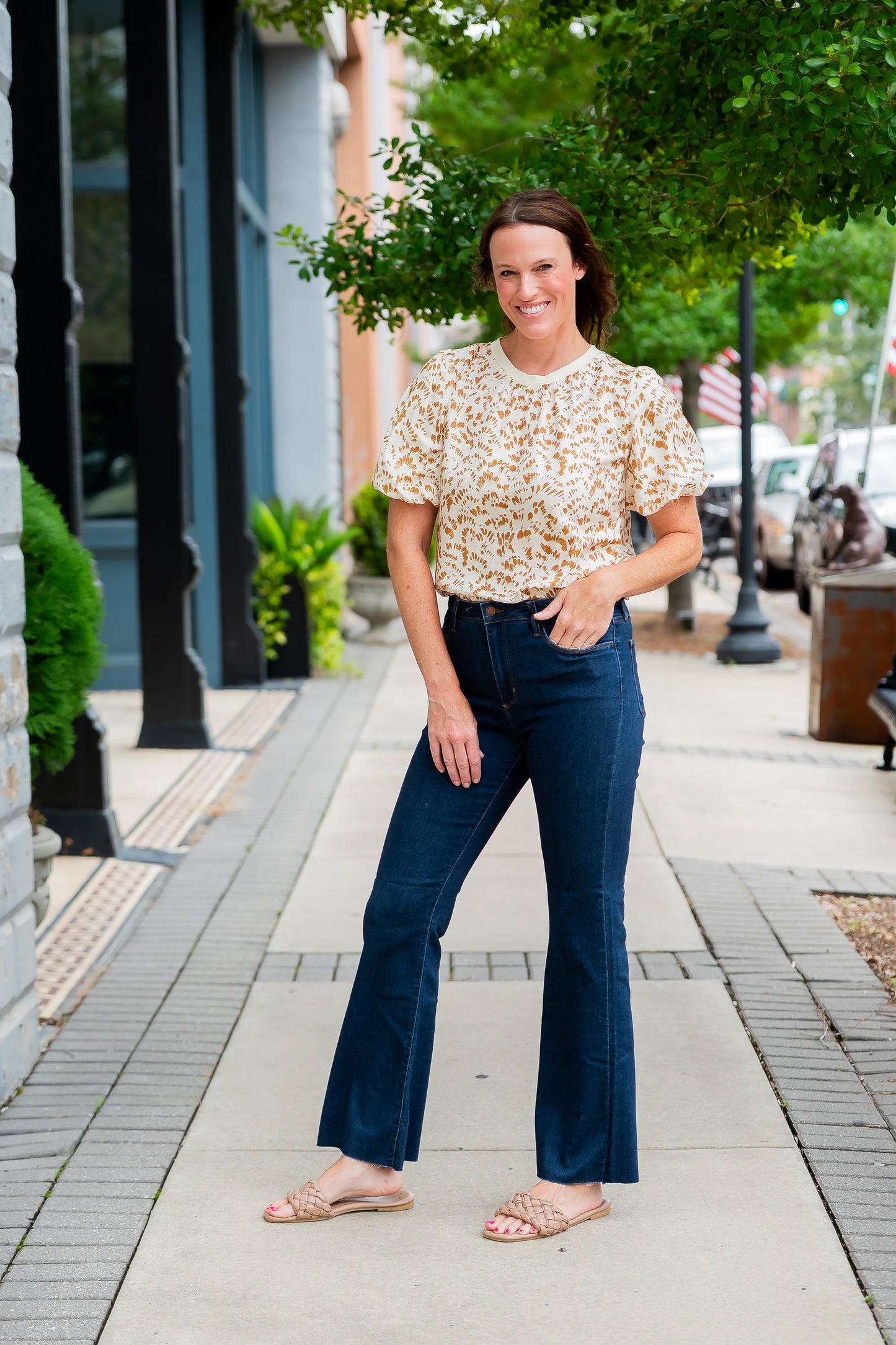 Zoey Slim Bootcut-Dark Denim