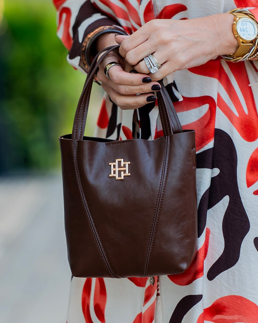 Banks Mini Bucket Bag D Chocolate