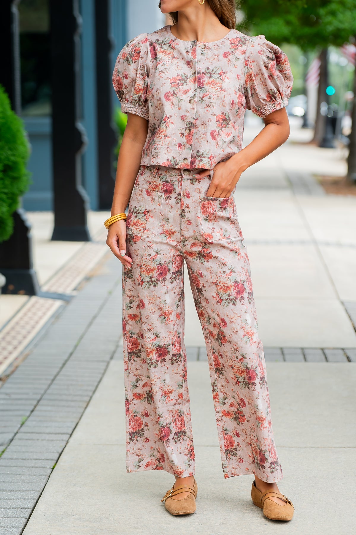 Hazel Floral Denim