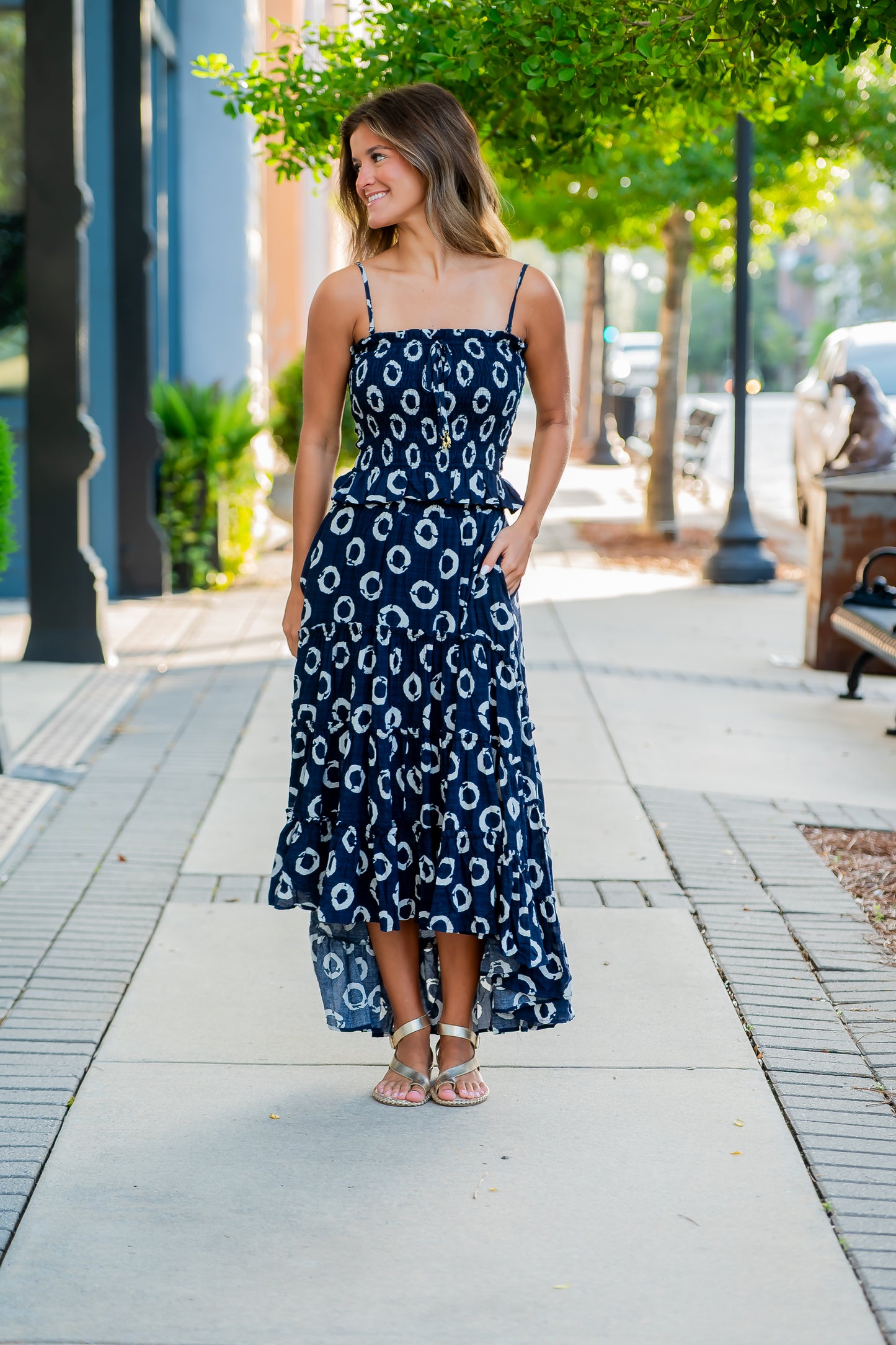 Chantal Geo Print Skirt