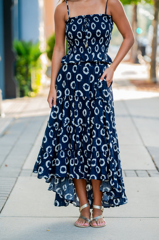 Chantal Geo Print Skirt