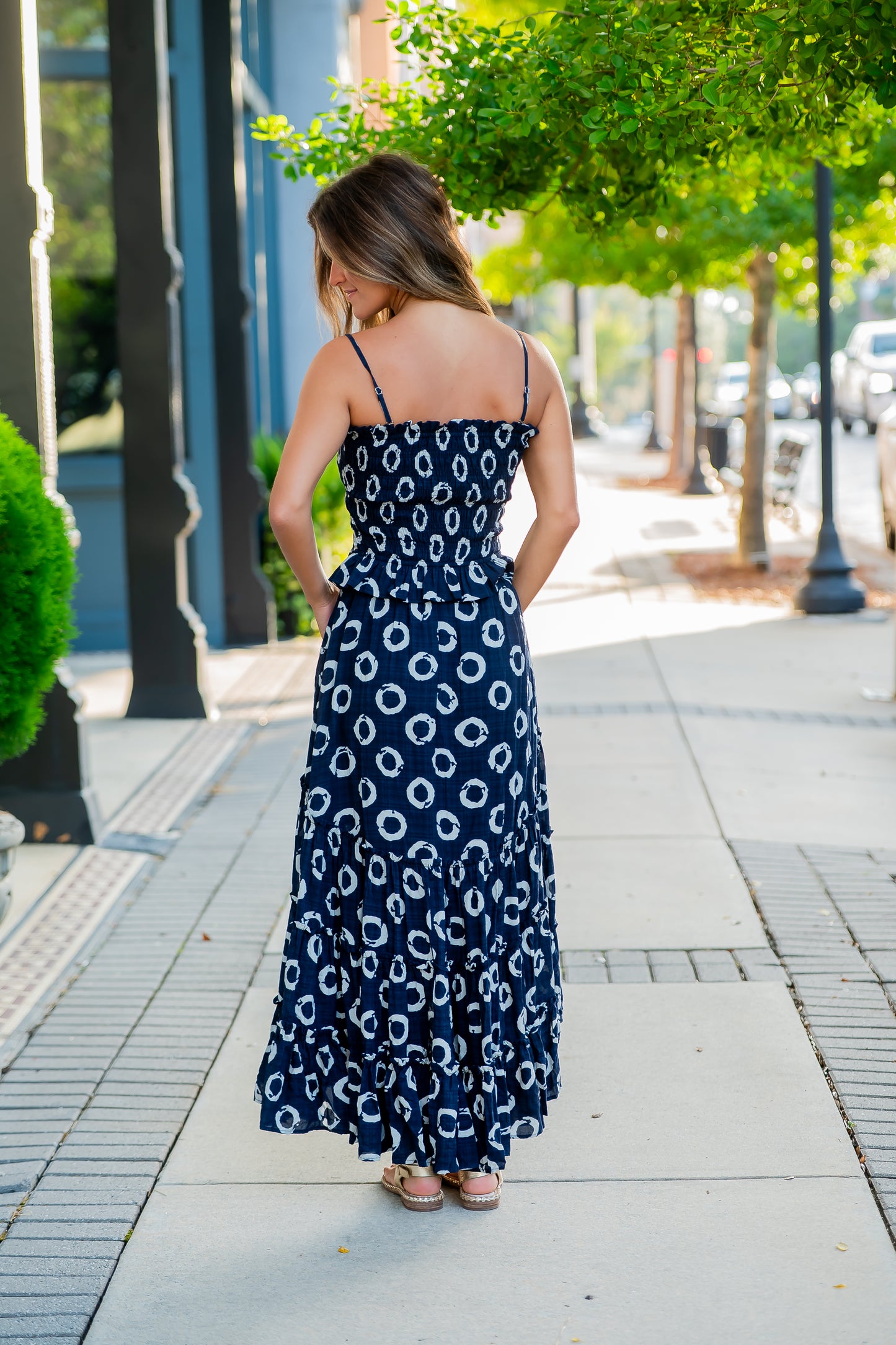 Chantal Geo Print Top