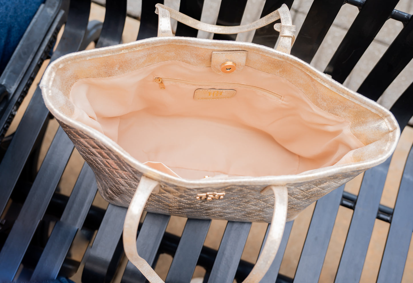 Sheffield Tote Champagne Pop