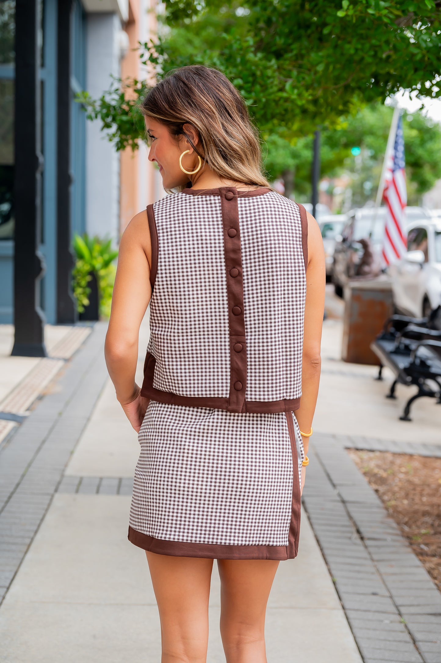 Sierra Gingham Top