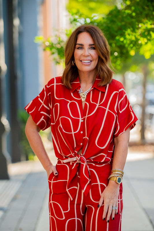 Niva Pattern Top