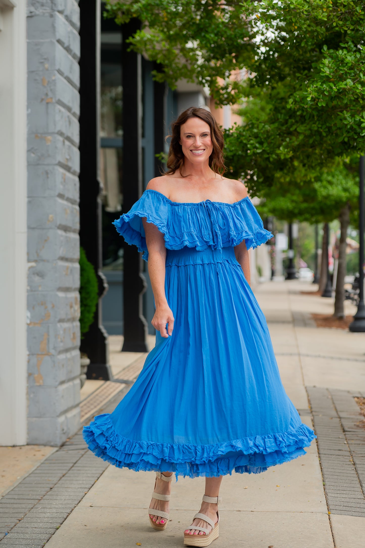 Phoenix Off Shoulder Maxi