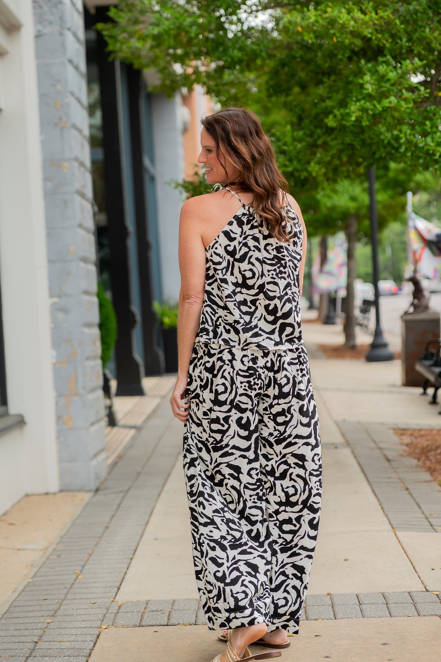 Bold On The Beach Pant Set