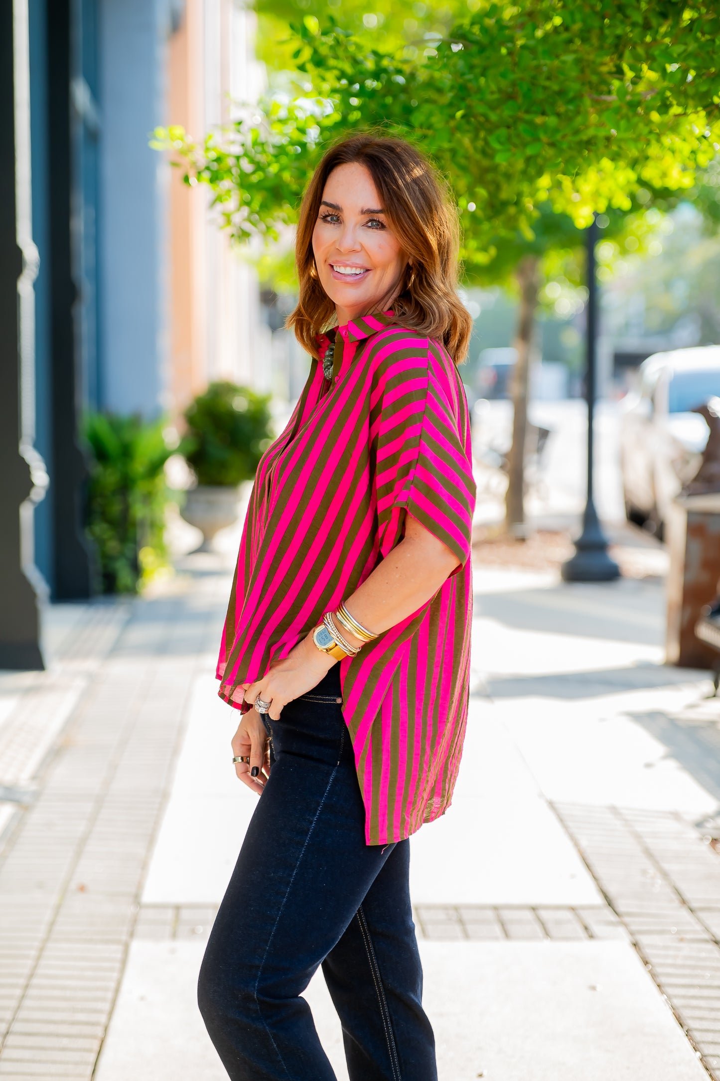 Eris Striped Top