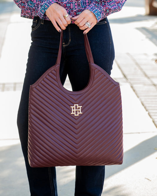 Greyson Tote Burgundy VQ