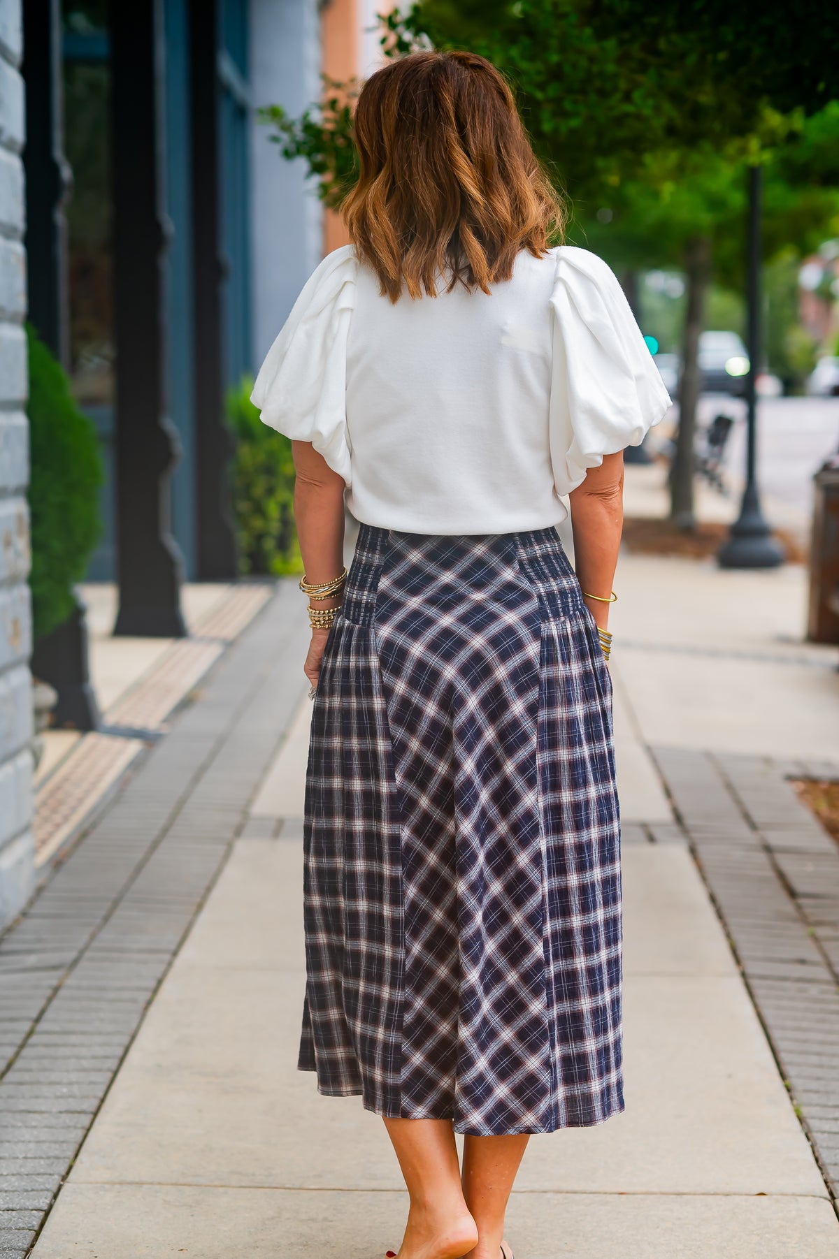 Heidi Plaid Skirt