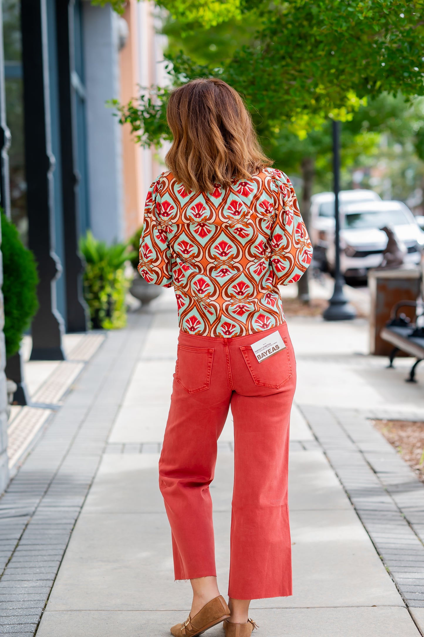 Ashley Botanical Print Shirt