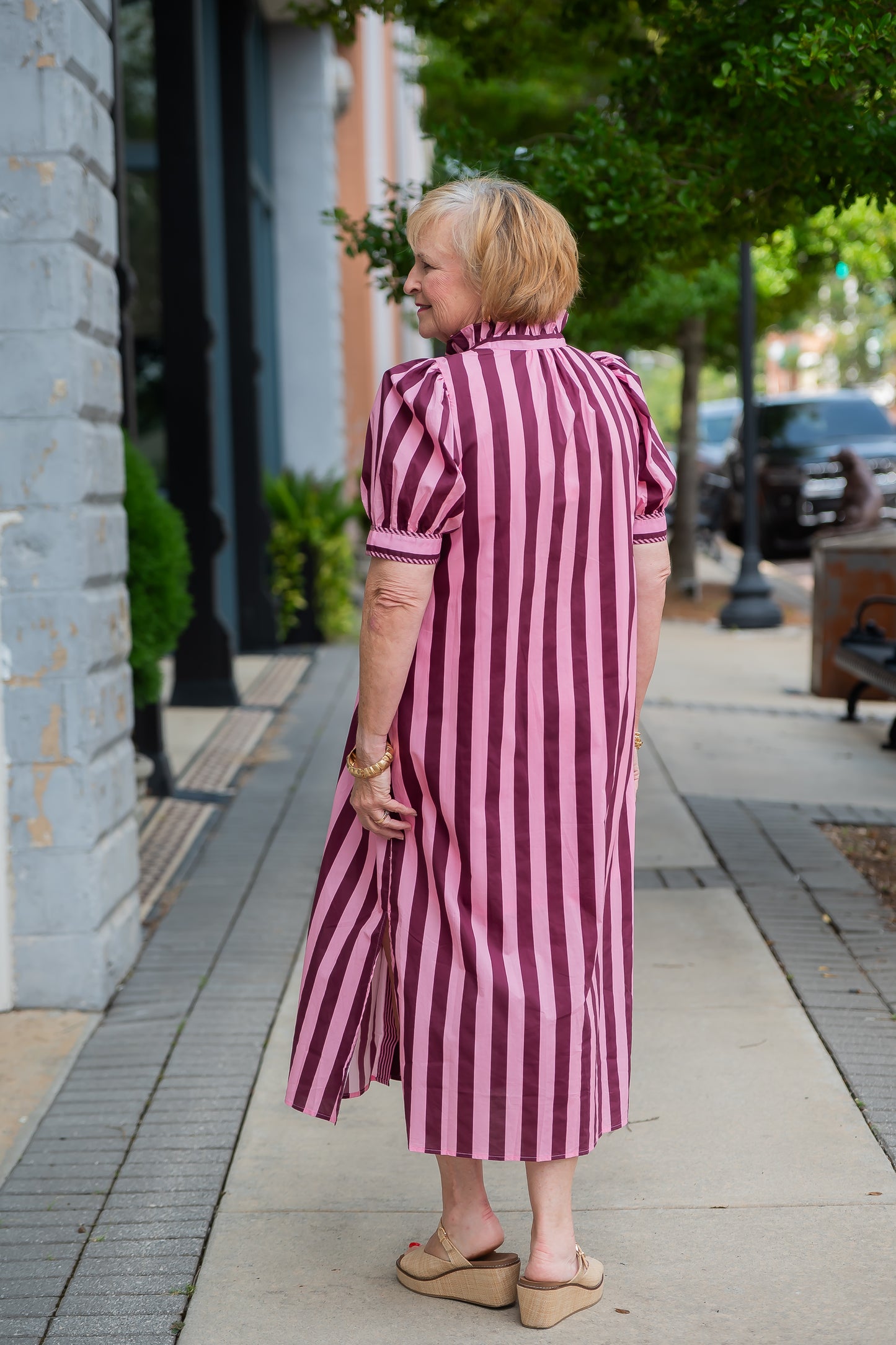 Daphne Striped Dress