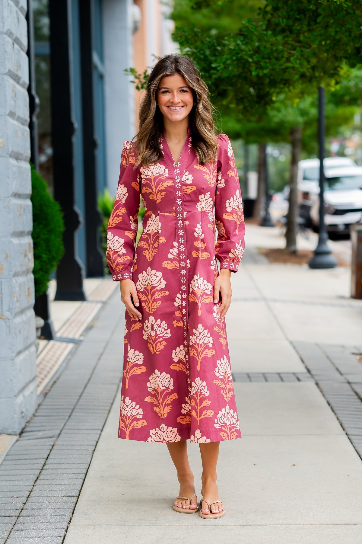 Condaleisa Floral Print Dress