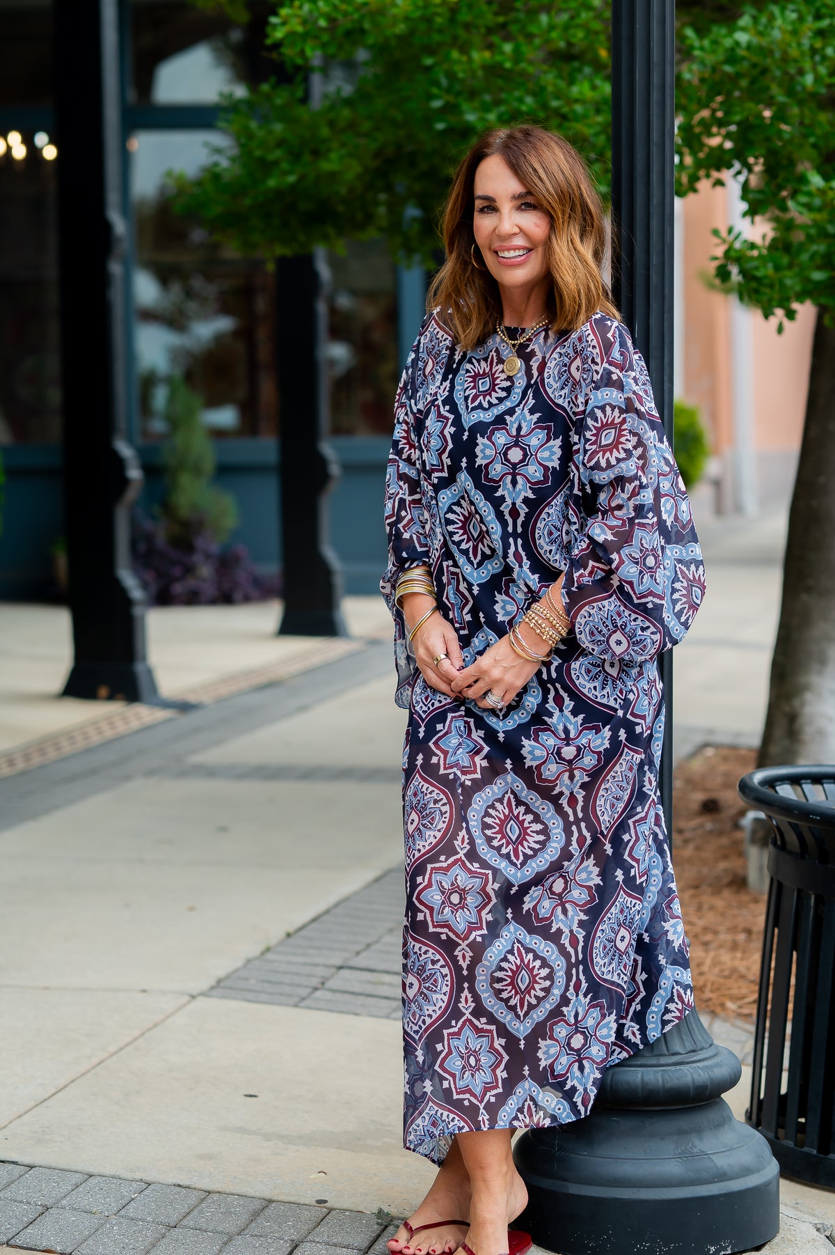 Callie Corbin Caftan Dress