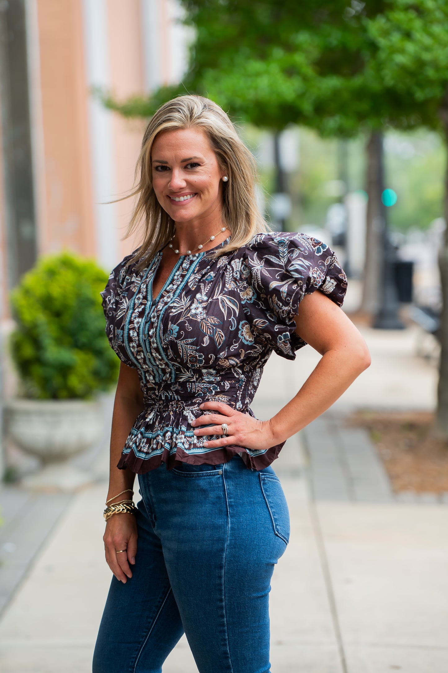 Willa Floral Top