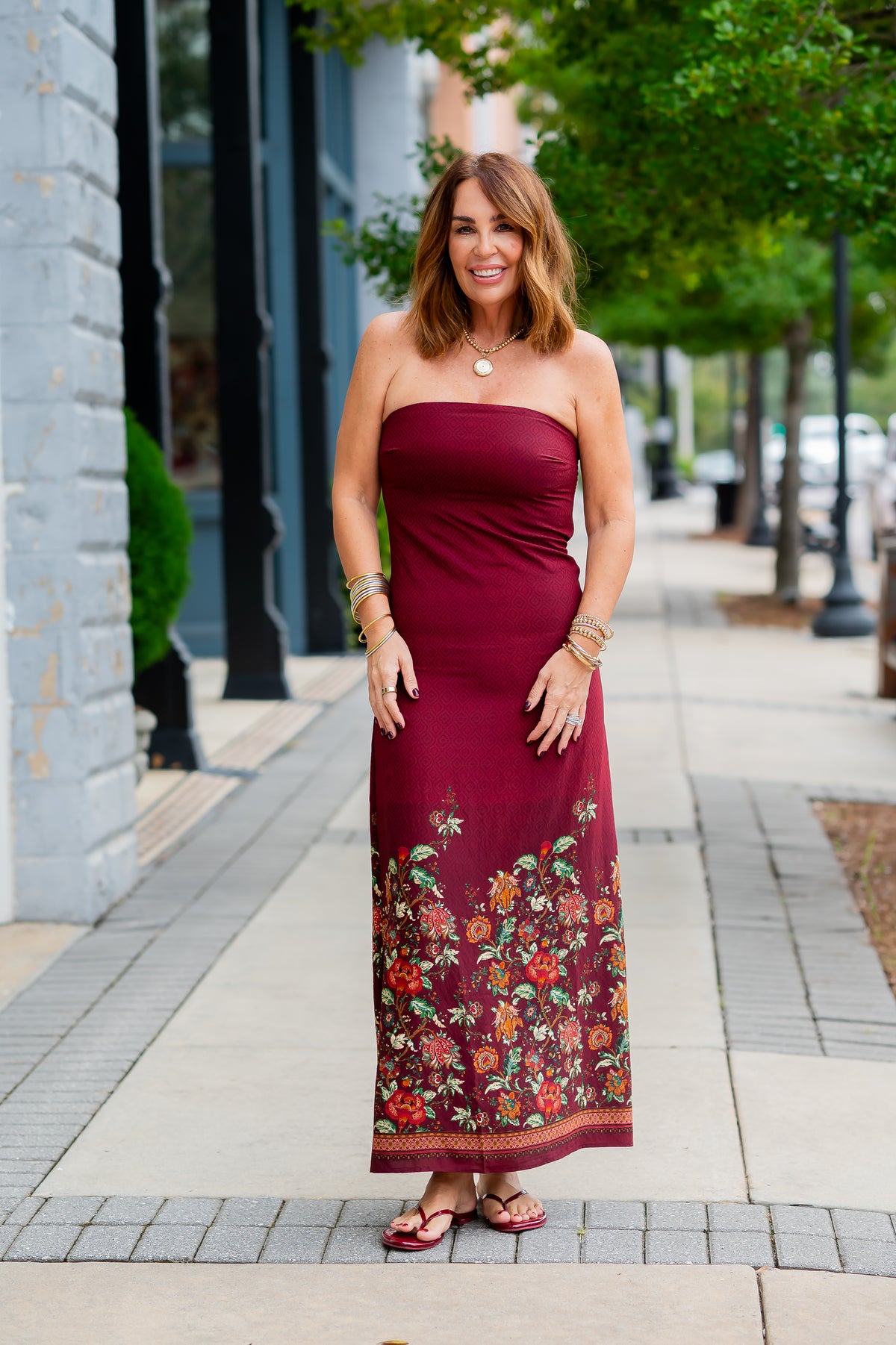 Kirsten Strapless Dress