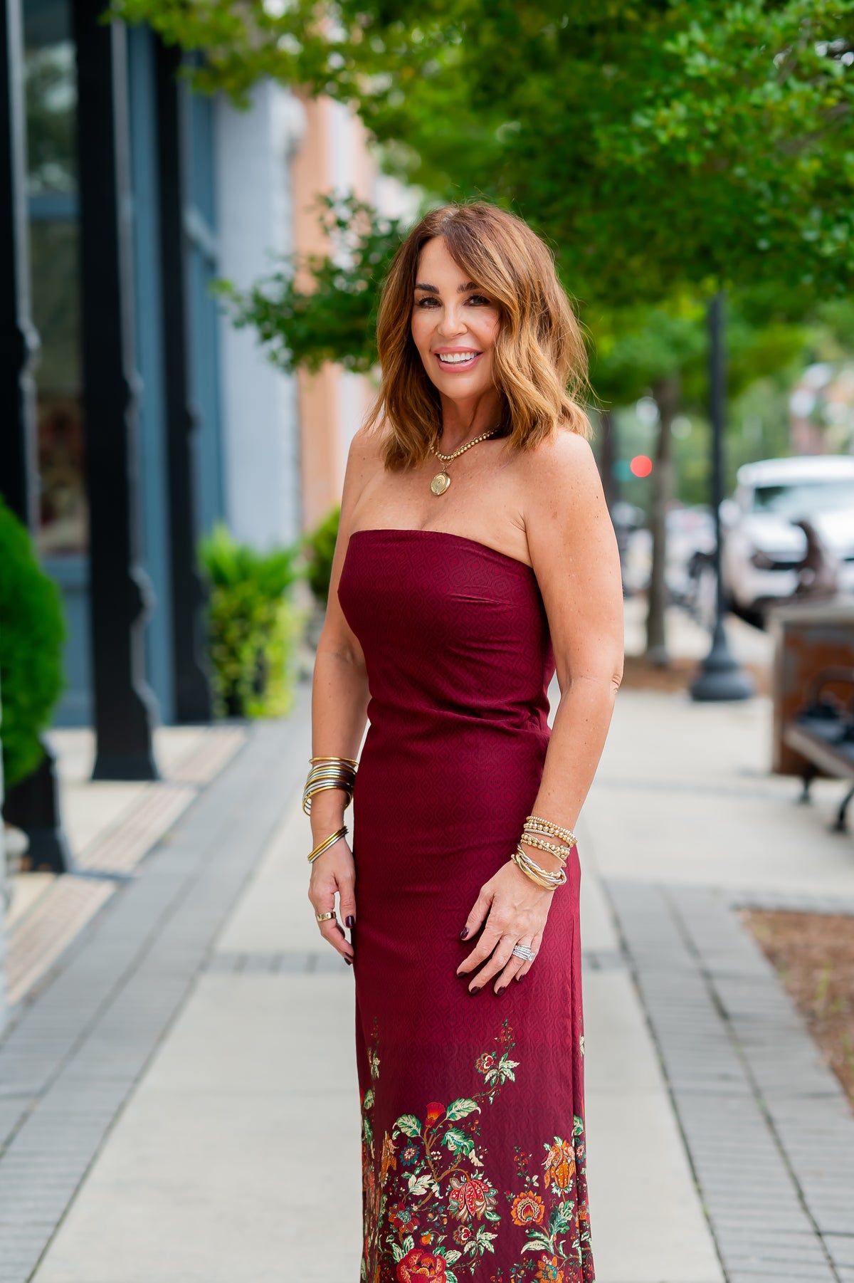 Kirsten Strapless Dress