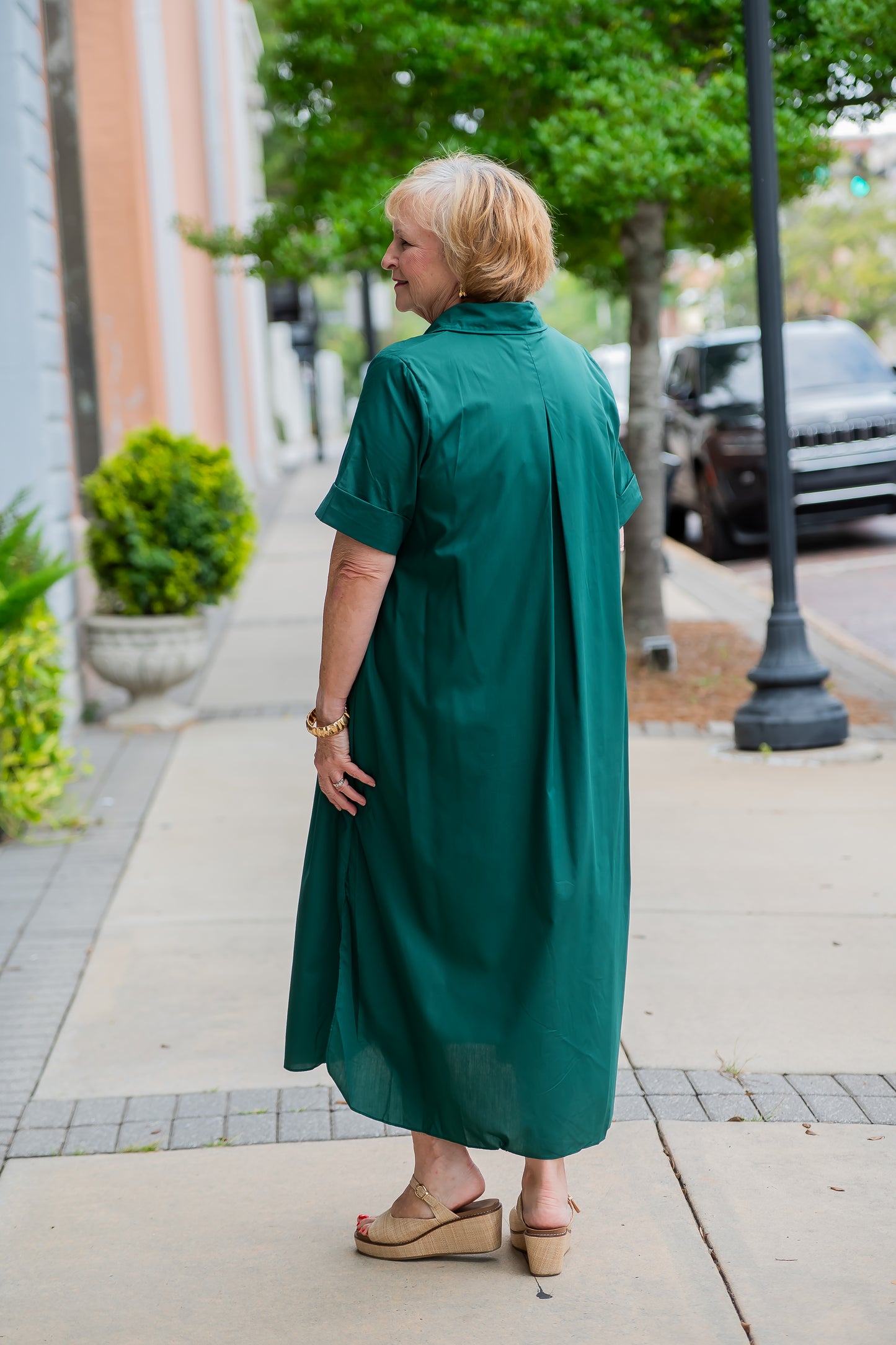 Siena Hunter Green Dress