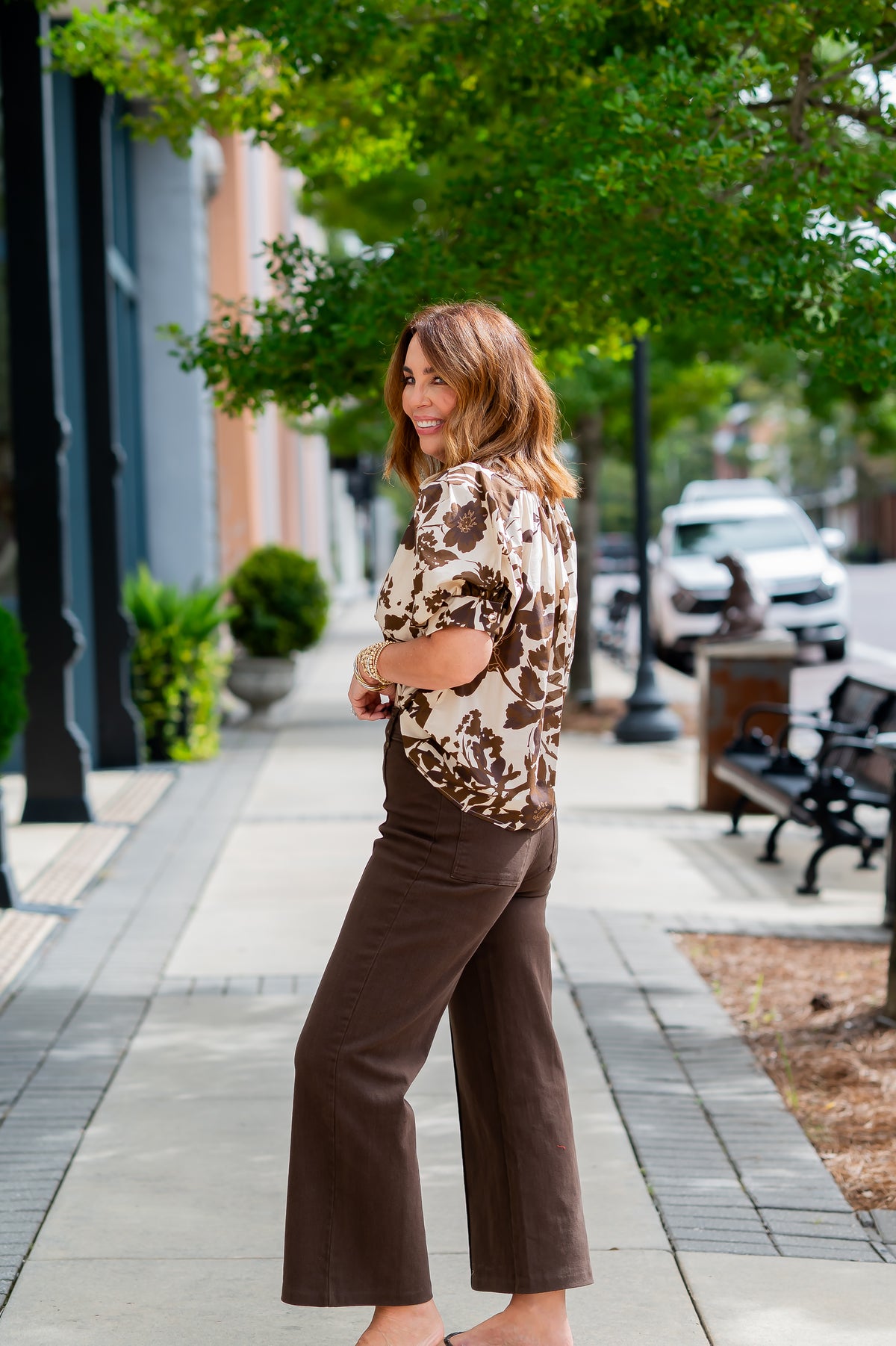 Dani Floral Top