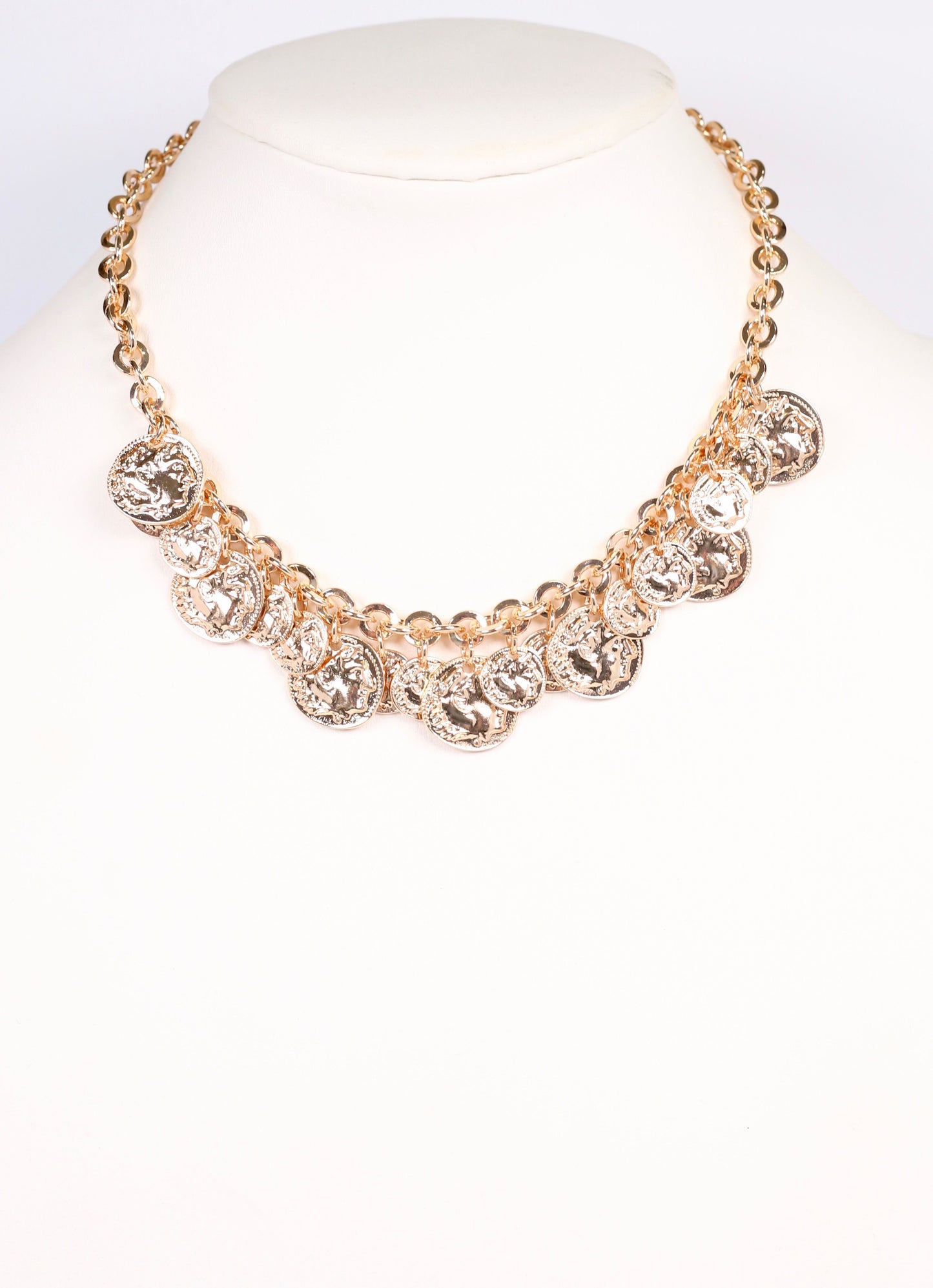 Baynton Charm Necklace Gold