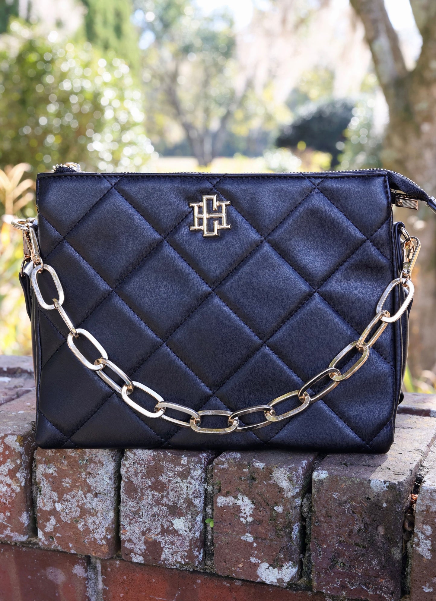 Ariana Crossbody Black Quilted LD