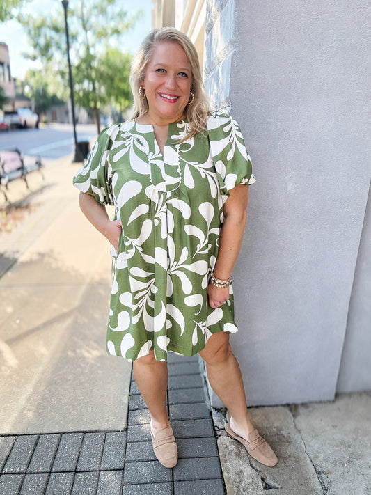 Payton Printed Dress