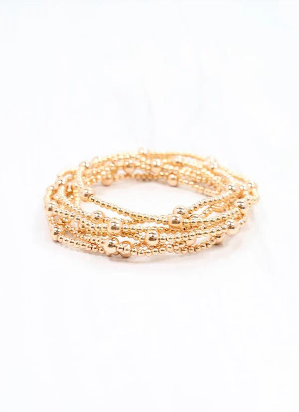 Rockwall Bracelet Set GOLD