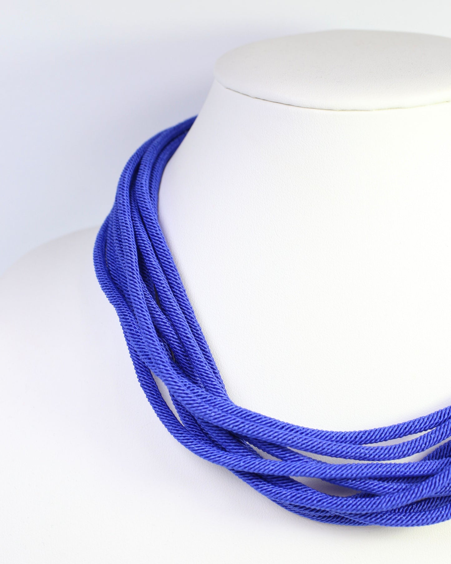 Cranston Cord Necklace Royal Blue