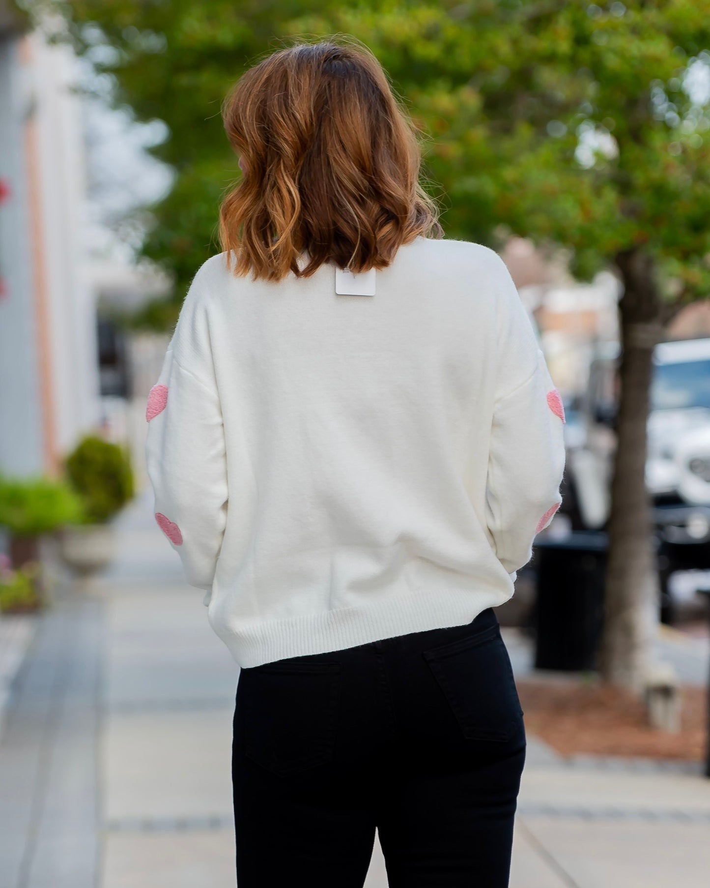 Scarlett Heart Applique Sweater